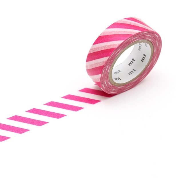 Masking tape MT stripe magenta.