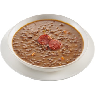 DE NUESTRA COCINA lentils with chorizo