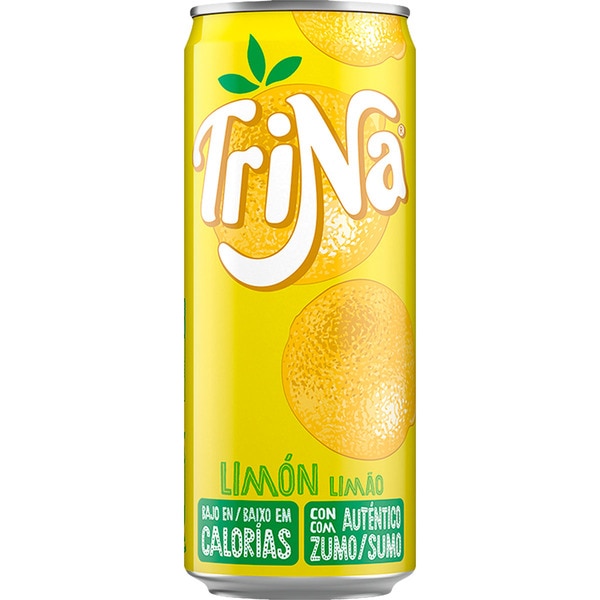 refresco de limón sin gas lata 33 cl