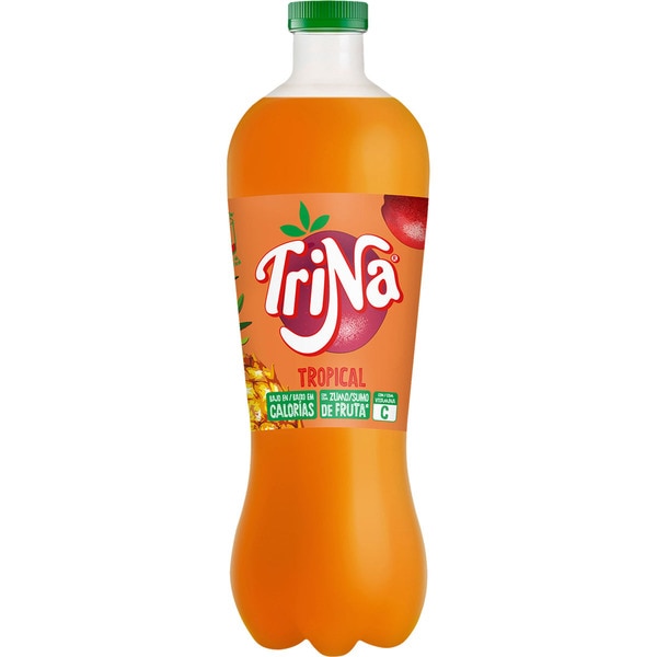 refresco de frutas tropicales sin gas botella 1,5 l