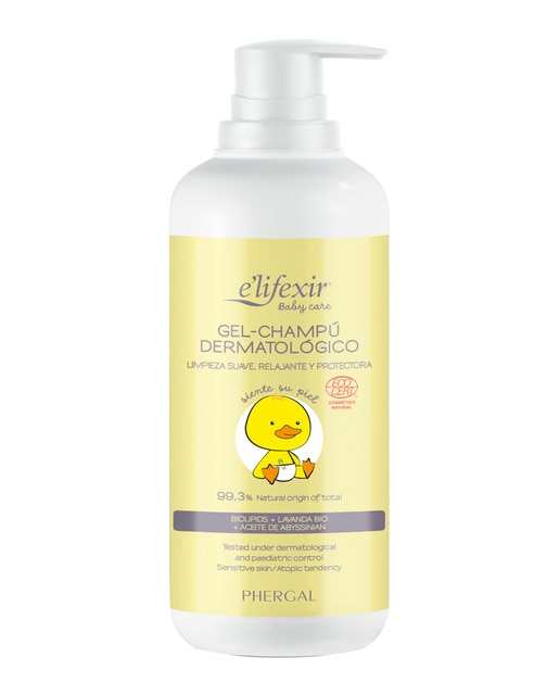 Gel-Champú Piel Sensible Bebé Elifexir Baby Care 500 ml Elifexir