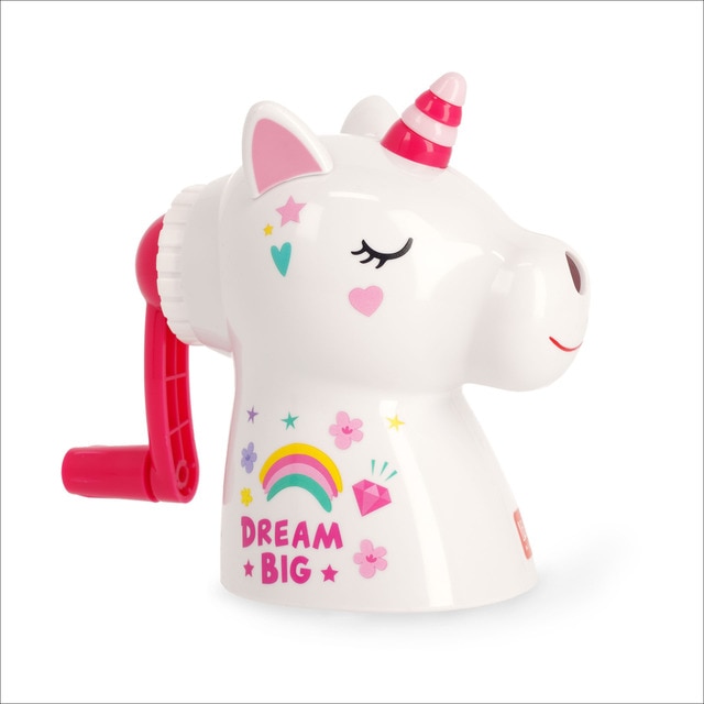Sacapunta de manivela Legami Unicorn.