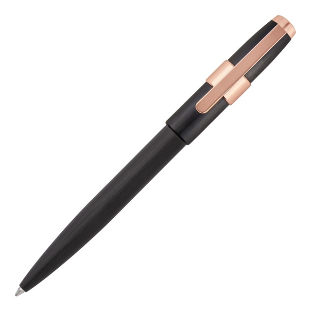 Bolígrafo Block Brushed Cerruti 1881 negro.