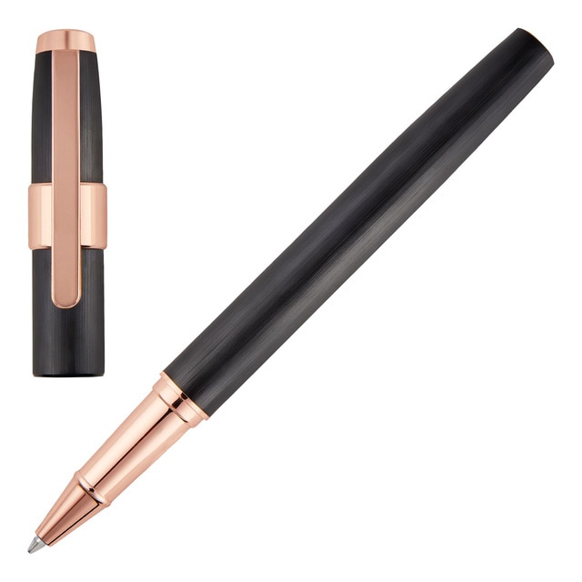 Rollerball Block Brushed Cerruti 1881 negro.