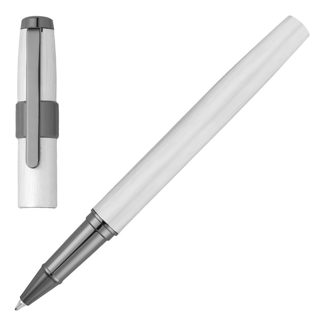 Rollerball Block Brushed Cerruti 1881 cromado.