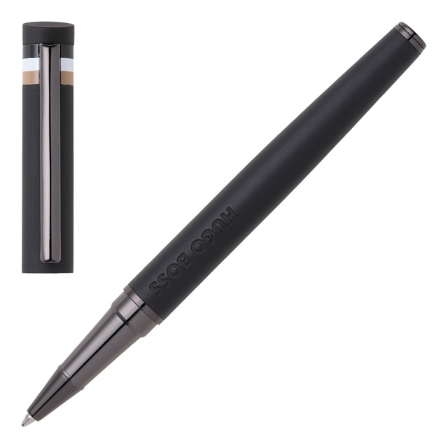 Rollerball Loop Iconic Hugo Boss negro.