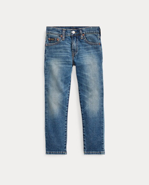 Jean garçon en coton extensible slim fit
