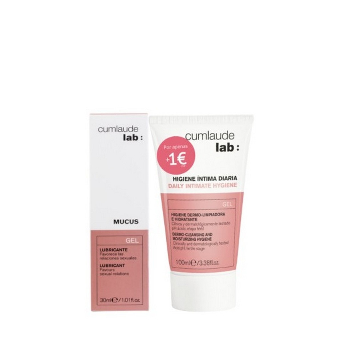 Imagem 0 de Kit Mucus Lubrificante 30 ml + Higiene Íntima Diária 100 ml Por + 1 €