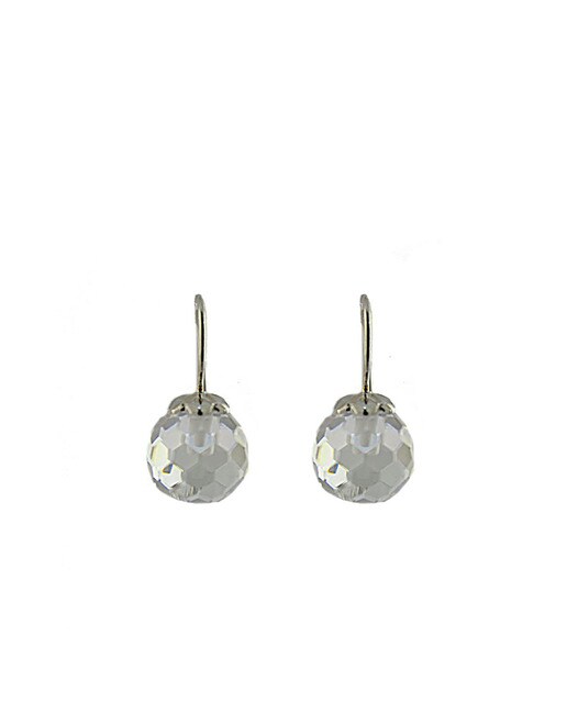 Pendientes geel de plata