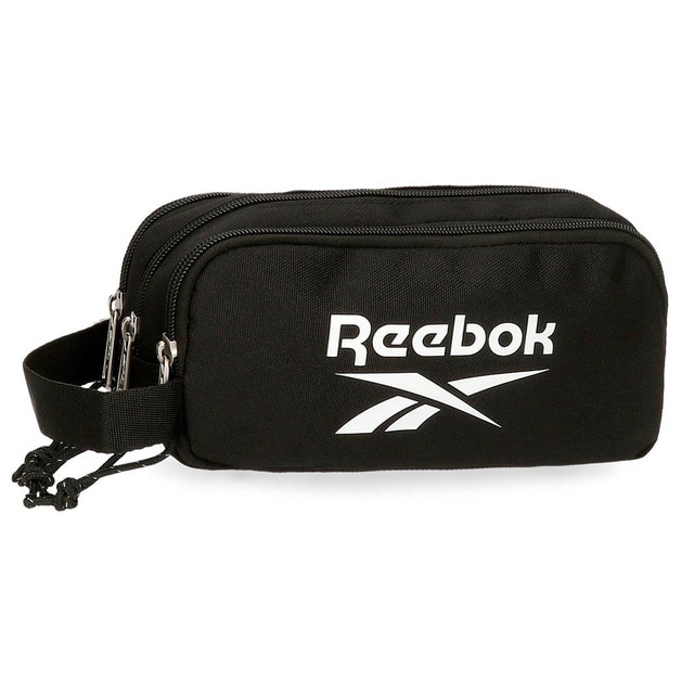 Estuche Boston Triple Cremallera Reebok negro.
