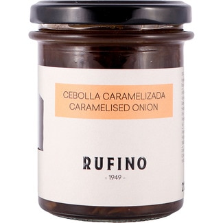 RUFINO caramelised onion jam jar 212 g
