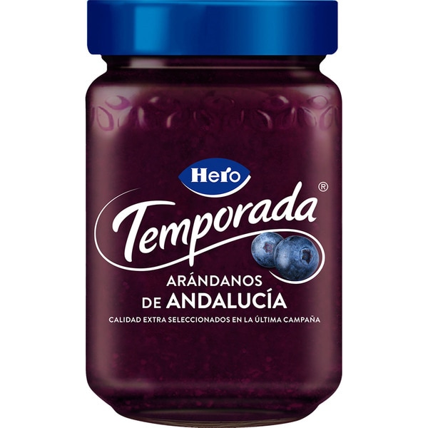 mermelada de arándanos de temporada frasco 350 g