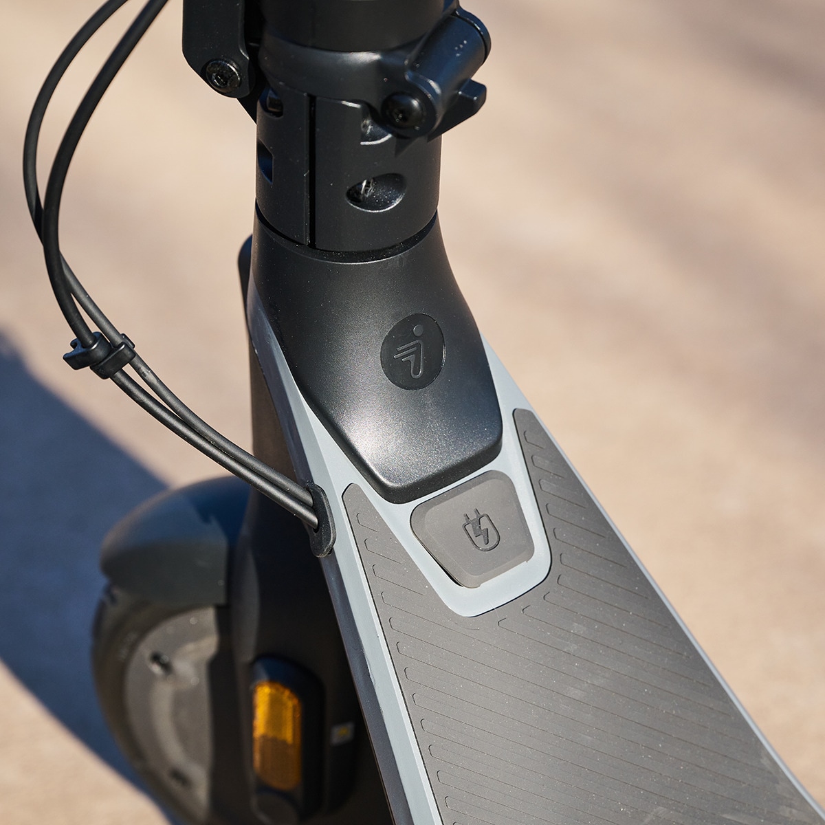 Patinete eléctrico plegable Segway Ninebot E2 negro Negro-7