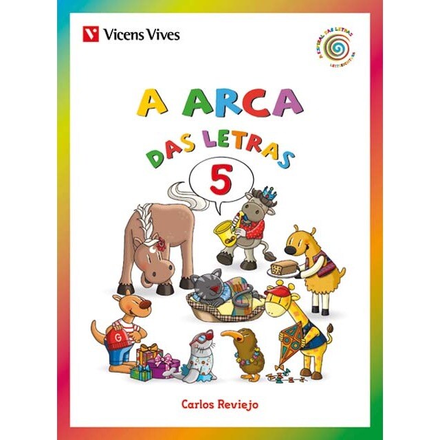 A Arca Das Letras 5 f,G,(gu),Ll,...) (Tapa blanda)
