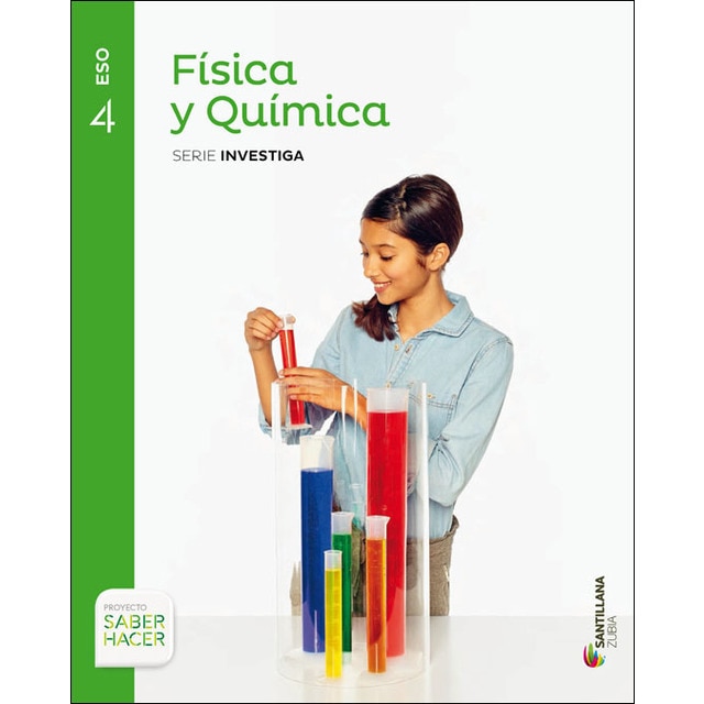FISICA Y QUIMICA SERIE INVESTIGA 4 ESO SABER HACER (Tapa blanda)