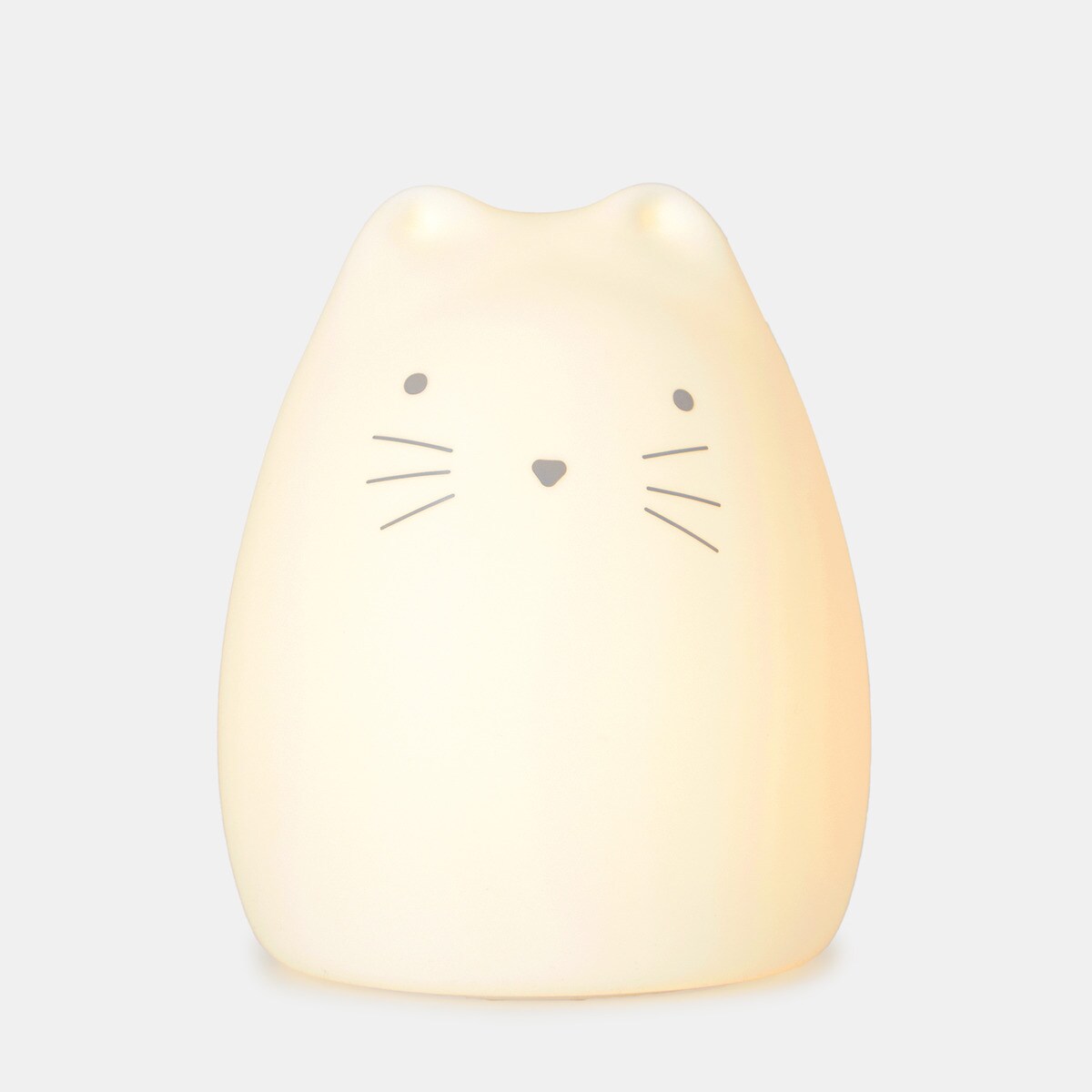 Luz de presença Gatinho branco Branco-2