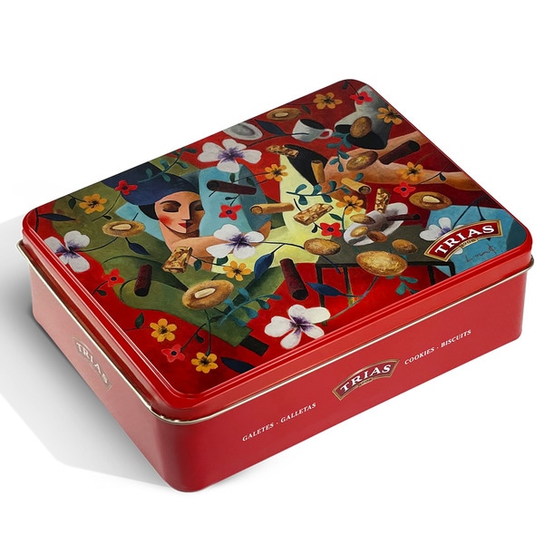 Somiatrias Ed. assorted biscuits tin 300 g