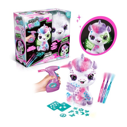 Colorea tu unicornio brillo en la oscuridad
