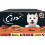 clásicos selección comida húmeda para perros pack con pollo tarrina 150 g con buey tarrina 150 g con ternera y pollo 150 g con cordero y pavo 150 g