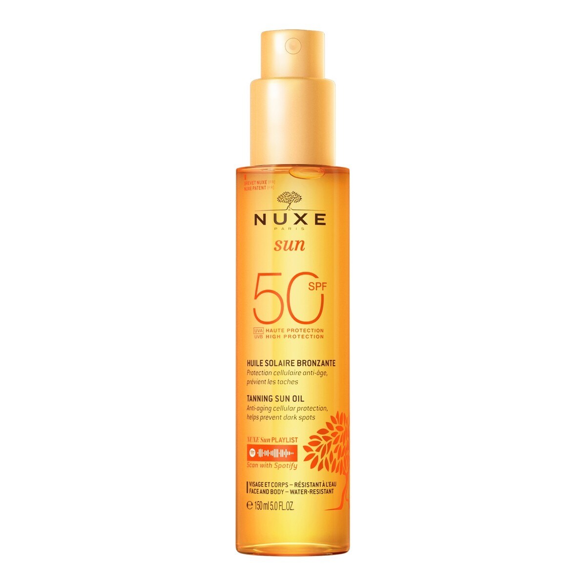 Imagem 0 de Protetor Solar em Óleo Bronzeador Rosto e Corpo SPF 50 - 150 ml
