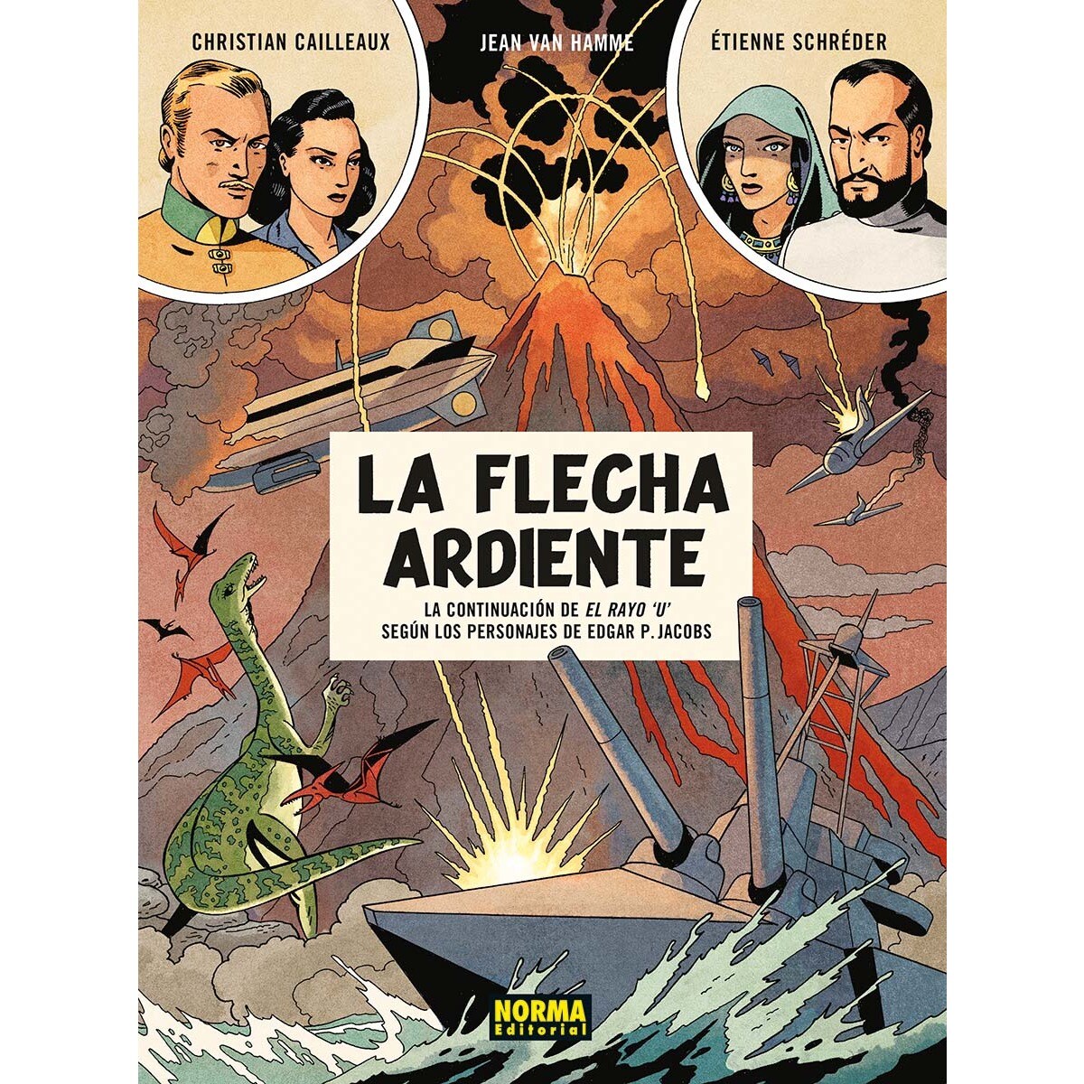 Imagem 0 de LA FLECHA ARDIENTE: LA CONTINUACION DE EL RAYO 'U' SEGUN LOS PERSONAJES DE EDGAR P. JACOBS (Capa dura)