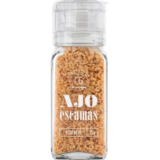 Club del Gourmet Escamas de Alho embalagem 75 g