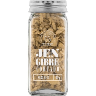 Club del Gourmet Gengibre Cortado embalagem 45 g