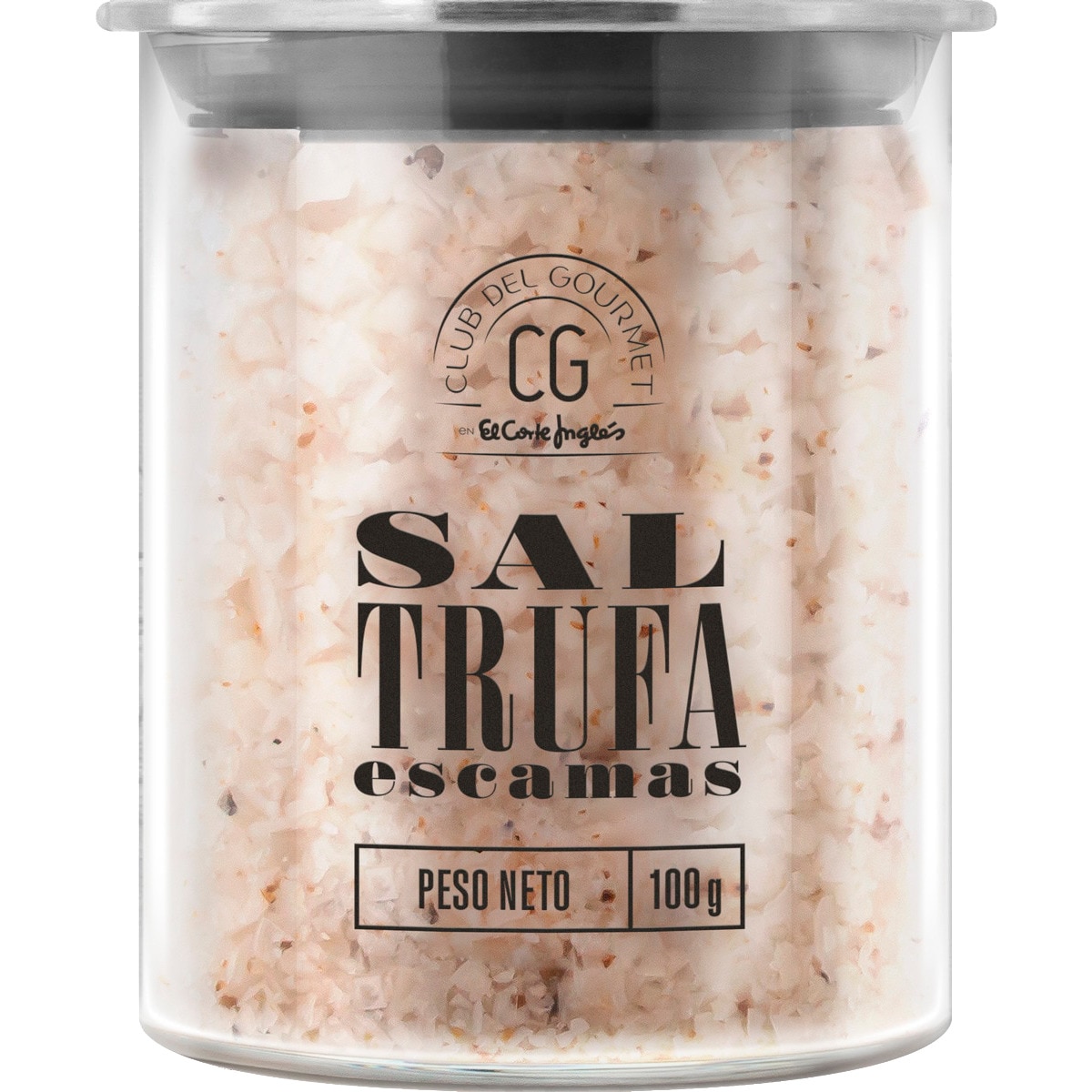 Sal de Trufa em Escamas embalagem 100 g Club del Gourmet