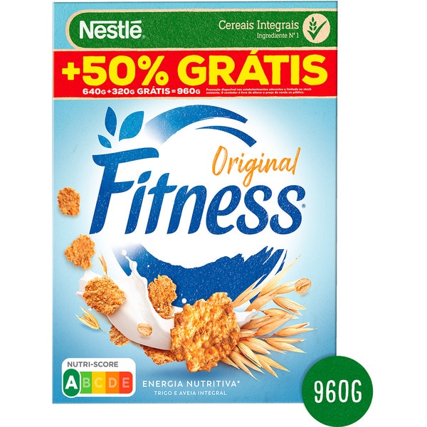 Cereais Integrais Trigo e Aveia Original 320g de Oferta embalagem 960 g