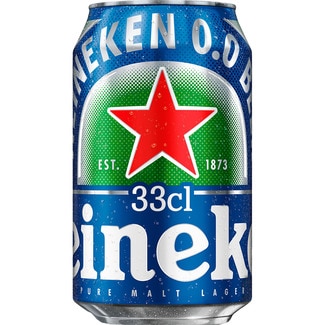 precios Heineken 0,0 Cerveza Rubia Lager Holandesa Sin Alcohol Lata 33 Cl en Hipercor