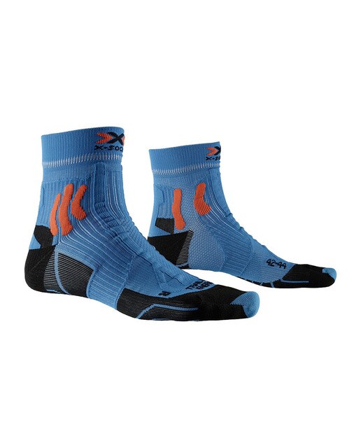 Calcetin Trail Run Energy Teal Blue/Suns