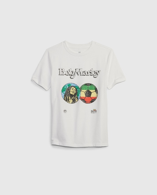 Camiseta de niño manga corta con estampado frontal
