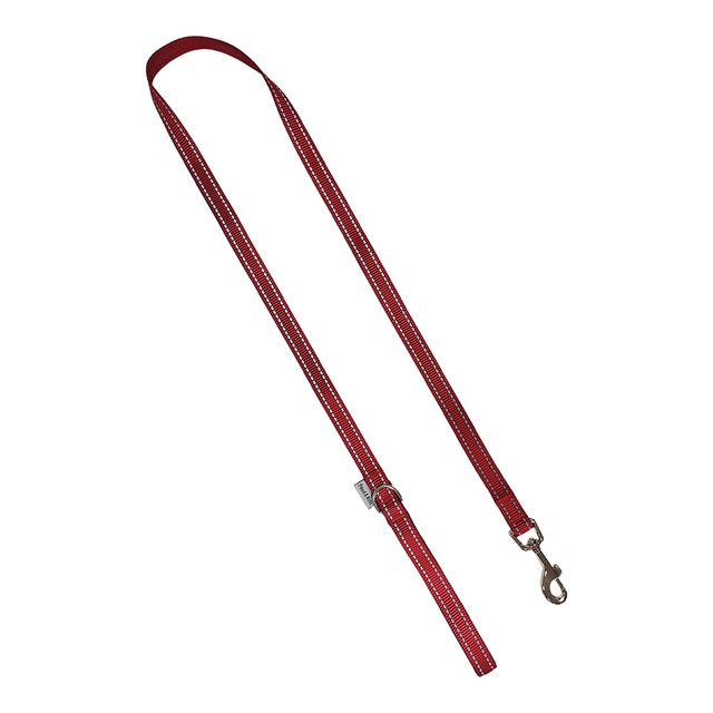 Fred & Rita – Correa Fred & Rita para perros nailon reflectante. Rojo. Talla S