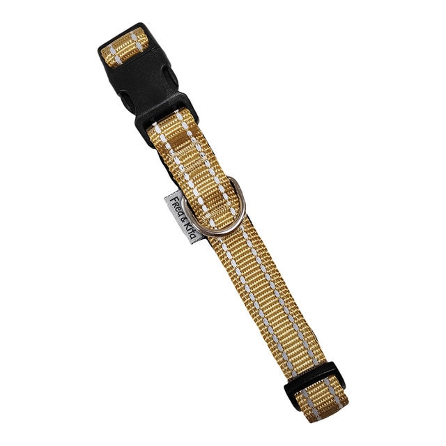 Fred & Rita – Collar Fred & Rita para perros reflectante. Amarillo