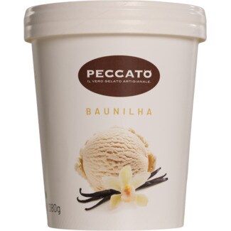 Peccato Gelado de Baunilha embalagem 500 ml