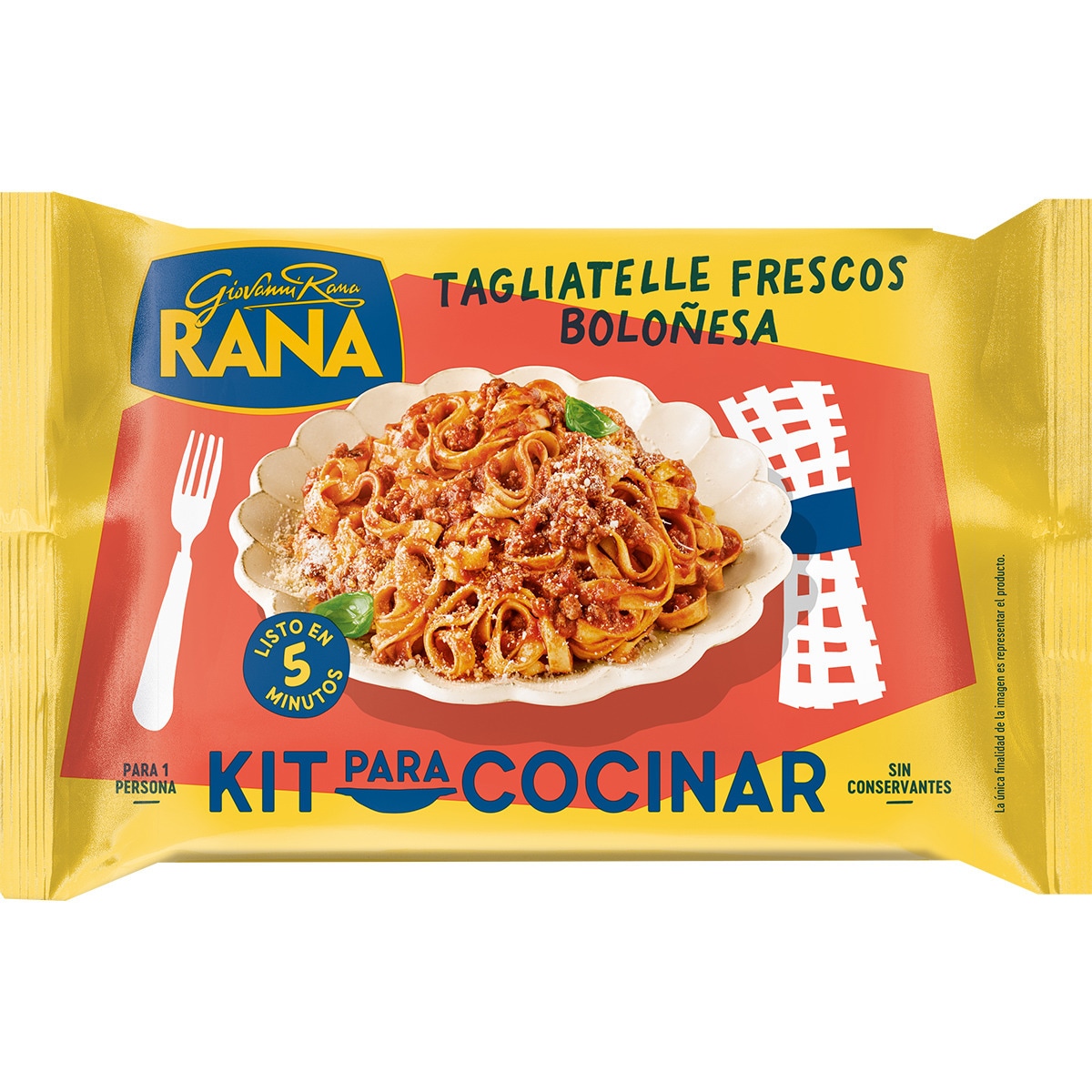 Comprar Tagliatelle frescos boloñesa + salsa fresca 1 ración envase 408 ...
