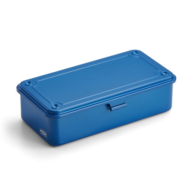 Caja de almacenaje Toyo Steel T190 azul.