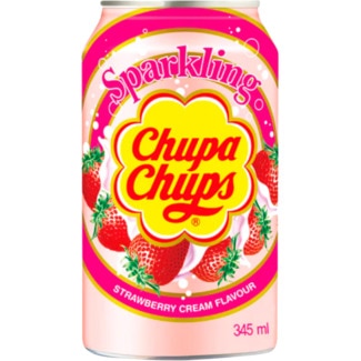 Chupa Chups Refrigerante Strawberry lata 34,5 cl