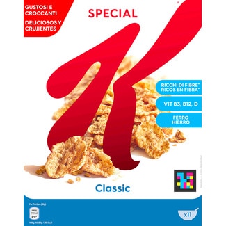 Kellogg's Vereais Special K Classic embalagem 335 g
