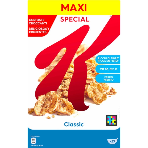 Cereais Special K Classic embalagem 700 g