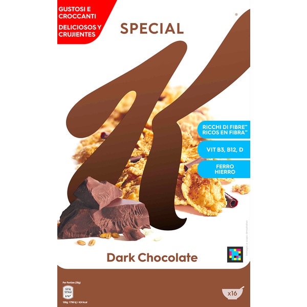 Cereais Special K Chocolate embalagem 500 g