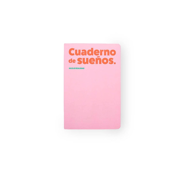Planificador de objetivos Cuaderno de Sueños Fresa-Naranja BALAMODA