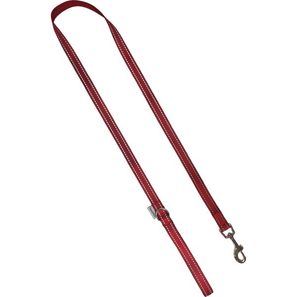 correa para perros reflectante Roja 2,5x120 cm 1 each