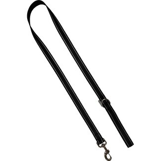 FRED&RITA Hundeleine reflektierend Schwarz 1,5x120 cm 1 Einheit