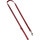 FRED&RITA Hundeleine reflektierend Rot 2x120 cm 1 Einheit
