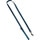 FRED&RITA Hundeleine reflektierend Blau 2x120 cm 1 Einheit