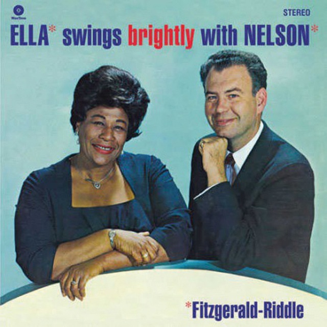 Ella swings brightly with Nelson Riddle LPVinilo