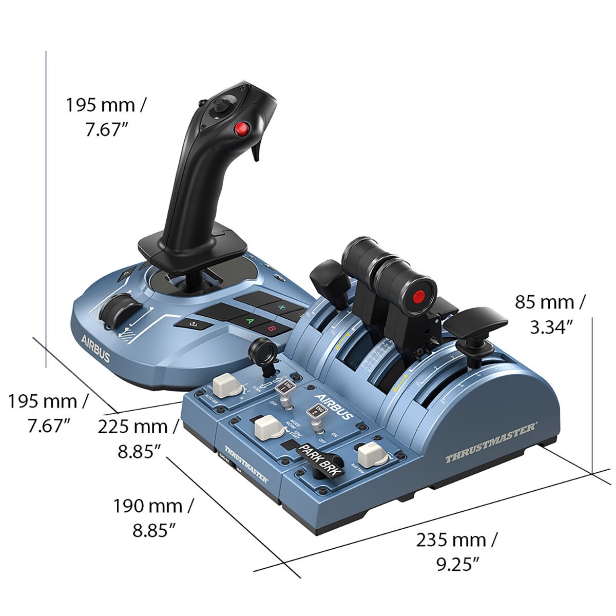 Joystick + Quadrante TCA Captain Pack X Airbus Edition PC/Xbox 8