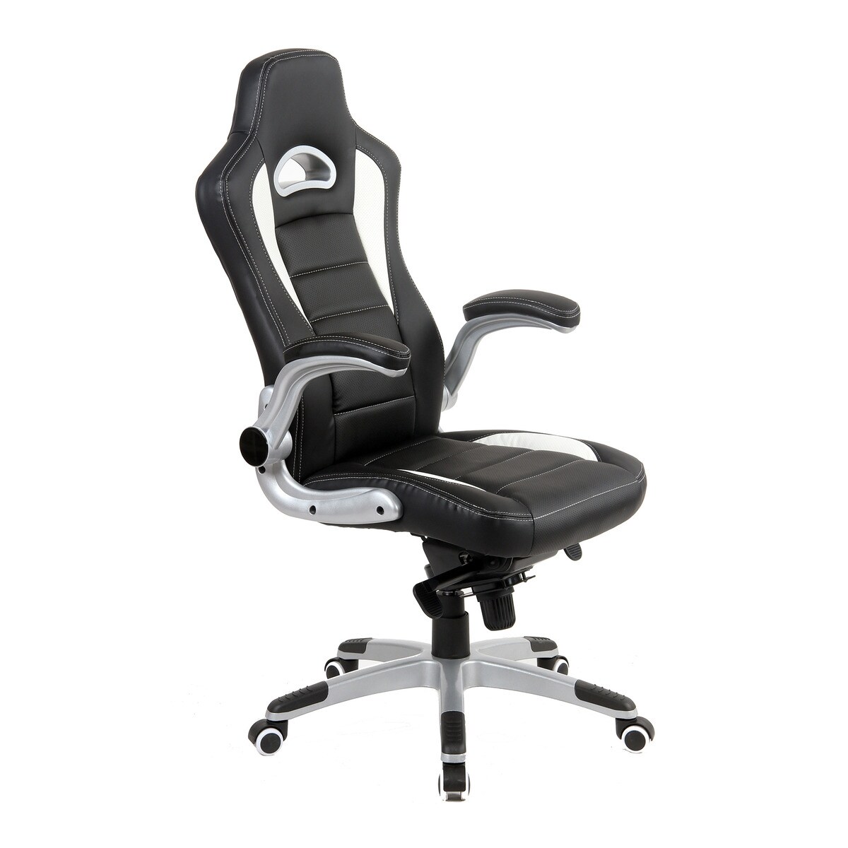 Cadeira de gaming regulável Lemans Preto-5