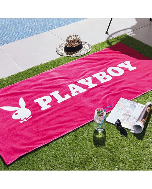 Toalla playa licencia play boy iconic bunny